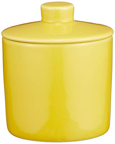 西海陶器 波佐見焼 Common コモン シュガーポット イエロー 容量約100ml 電子レンジ 食洗器対応 18295