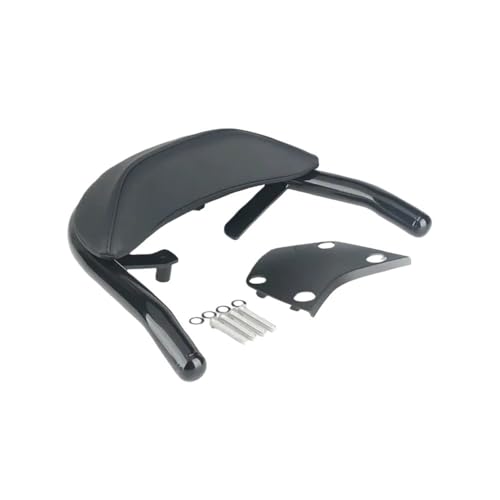 Coussin dossier passager arrière noir pour moto Honda PCX 160