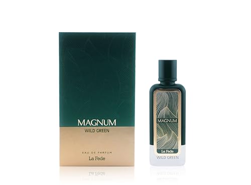 La Fede - Magnum Wild Green by Khadlaj for Men - 3.4 oz EDP Spray