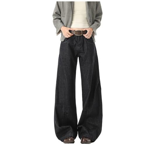 Jeans homme denim à revers coupe confort pantalon léger été respirant