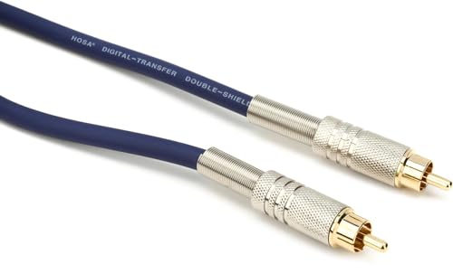Hosa DRA-502 S/PDIF Coax, RCA to Same, 6.6 Feet