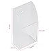 FTVOGUE Funda para mando a distancia, soporte de pared de acrílico transparente,...