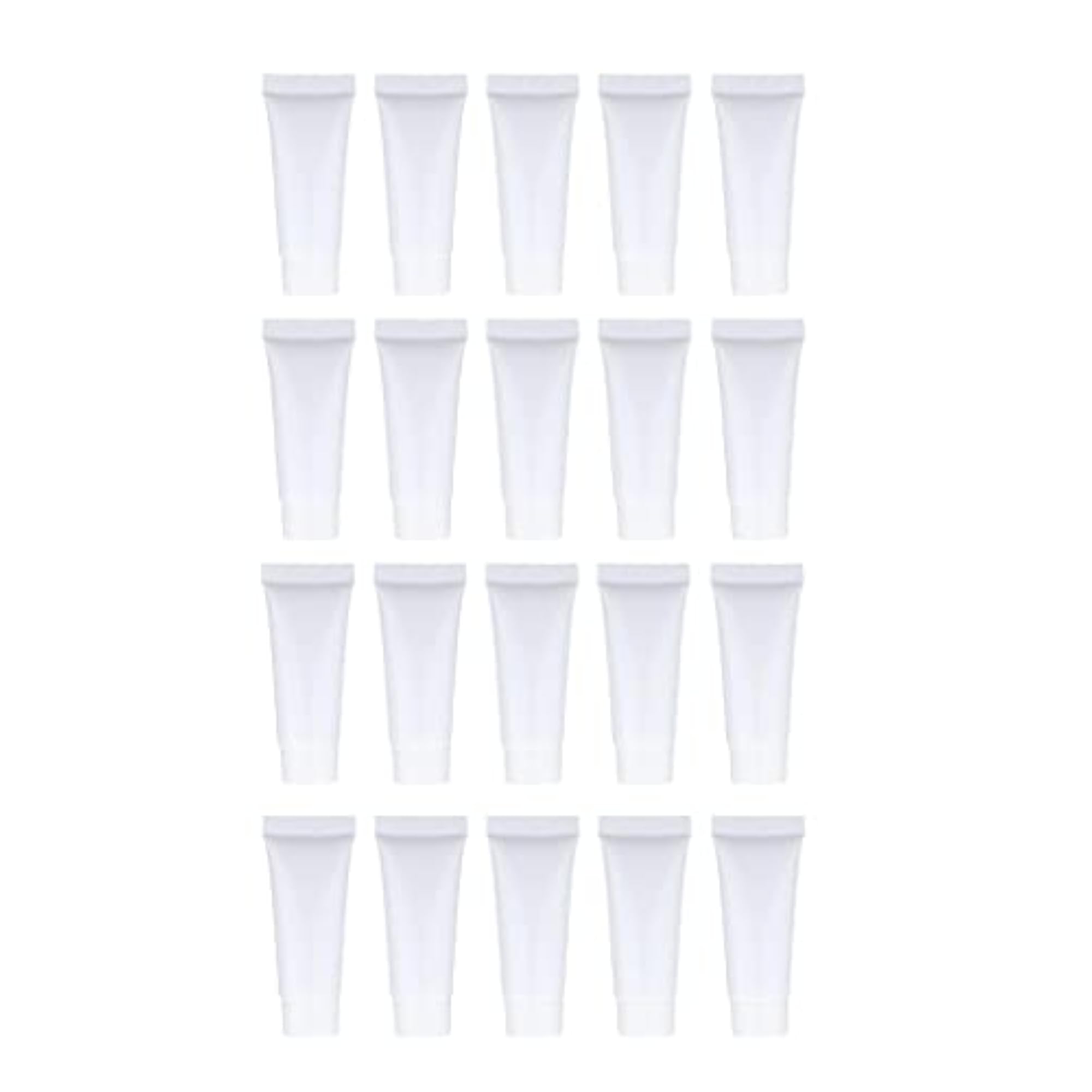 20x 10ml Empty Poly Tubes for Body Lotion