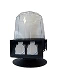 Baulampe Uni 20 S baulampe bauleuchte leuchtmittel baustellenlampe uni 20 steckdose