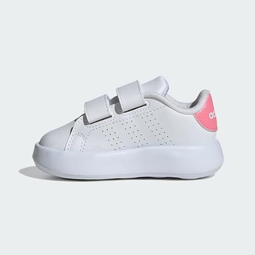 adidas Mixte Enfant Advantage Shoes Kids, Cloud White/Bliss Pink/Core Black, 22 EU