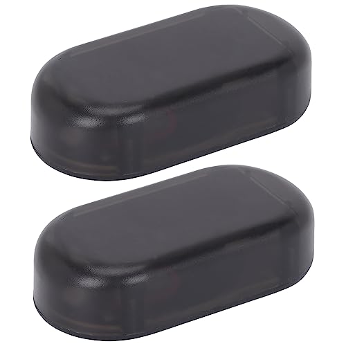 VINTORKY 4 Pcs Sun Warning Light Flashing Alarm Light LED Flash Lights Car Security System Car Alarm Light Security Light Car Inside Light Car Exhaust Sound Booster Car Lamp Plastic Black