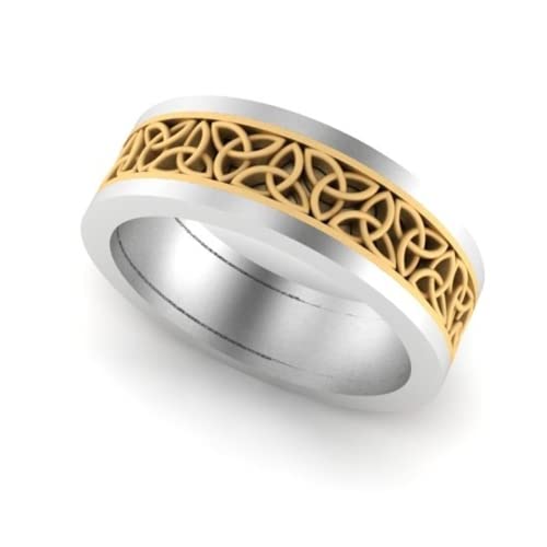 18KT (750) Yellow Gold Ring For Women-H-098-L