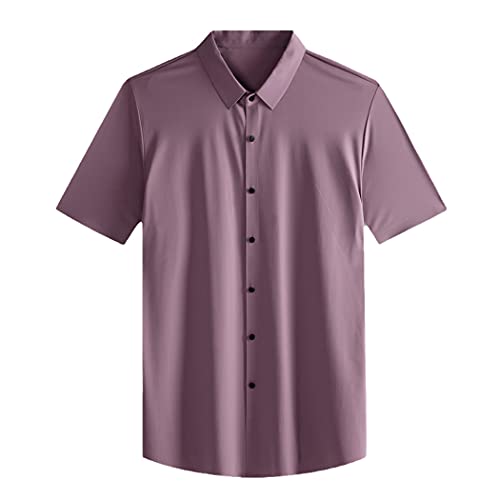 Chemise manches courtes homme décontractée pour les terrasses et vacances d'été