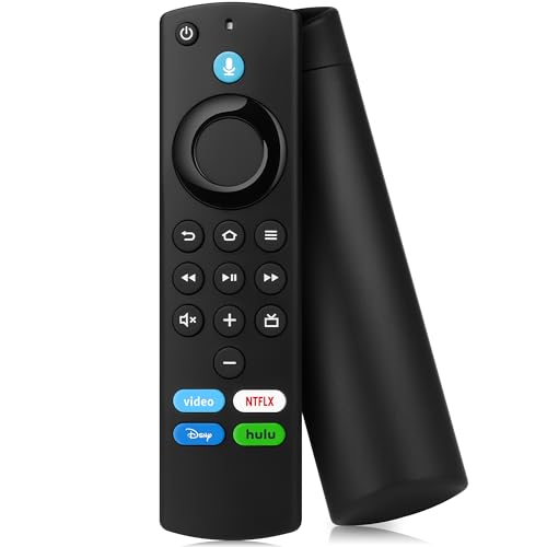 Voice Remote for Fire Smart Stick(2nd/3rd Gen,Lite,HD),TV Stick 4K/Max(1st/2nd Gen),TV Cube, TV...