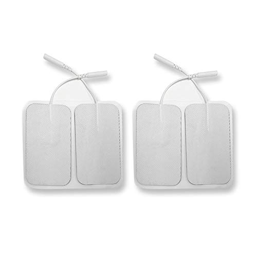 Large Tens Unit Patches Electrode Pads for TENS Unit EMS Machine Device Massager 4 Pieces Premium Qu - //coolthings.us