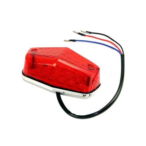 Feu stop arrière LED Lucas au design intemporel pour moto vintage