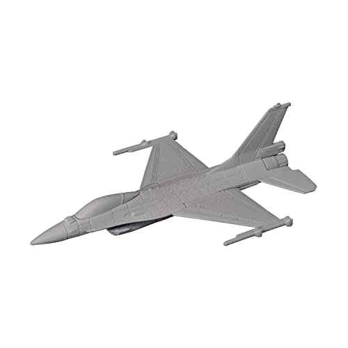 Corgi Diecast Flyging Aces F-16 Fighting Falcon Miniature Scale Display Model Aircraft CS90659, Gray -  Hornby