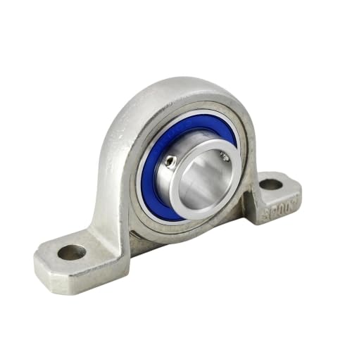 Rodamiento de chumacera de acero inoxidable 304 SKP003 17mm