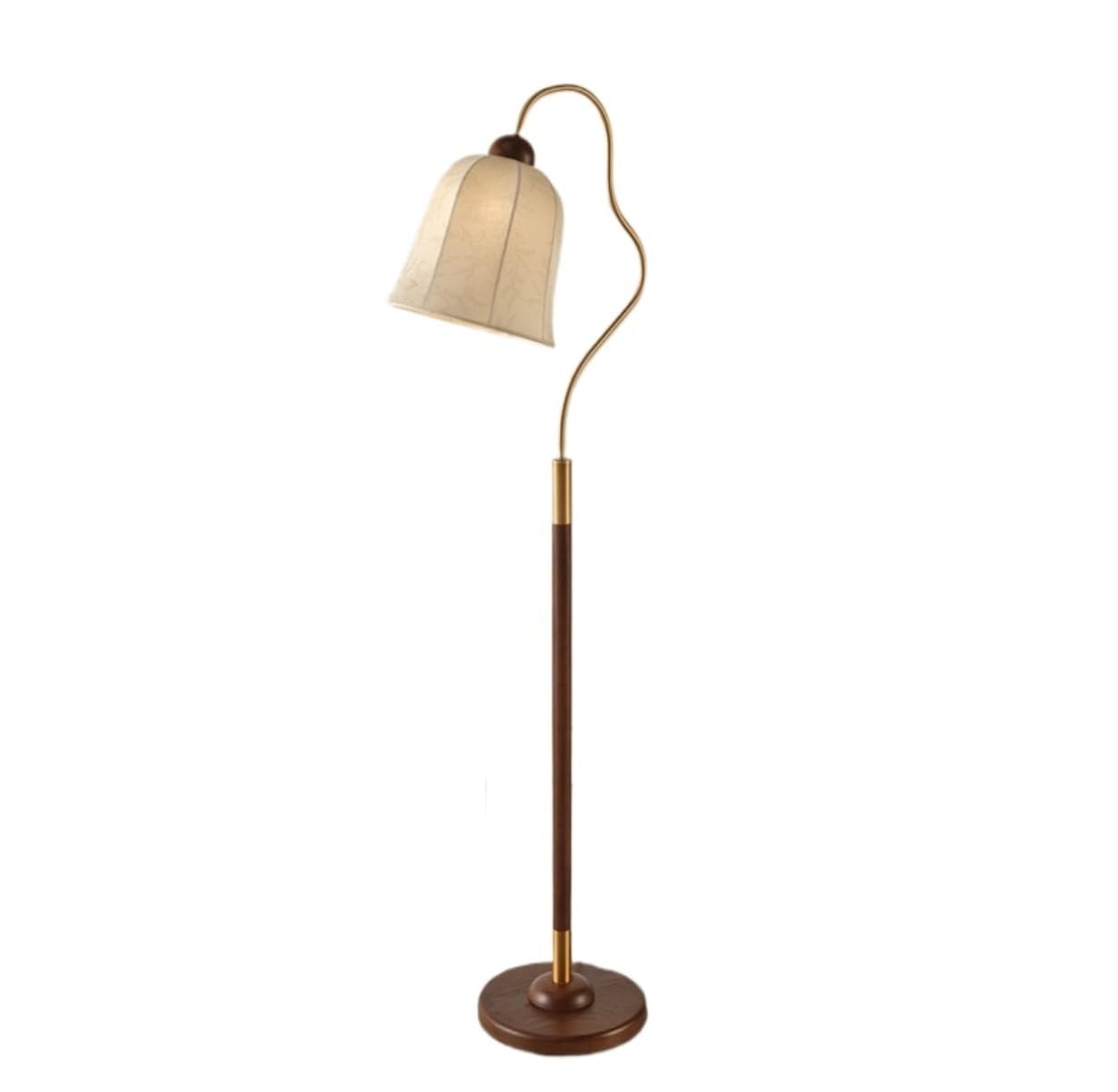 CVdrtyED Standing Lamp Retro Living Room Floor Lamp with Atmospheric Reading Light Bedroom Living Room