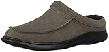 L.B. Evans Men's Edmonton Slipper, Gray, 14 M US