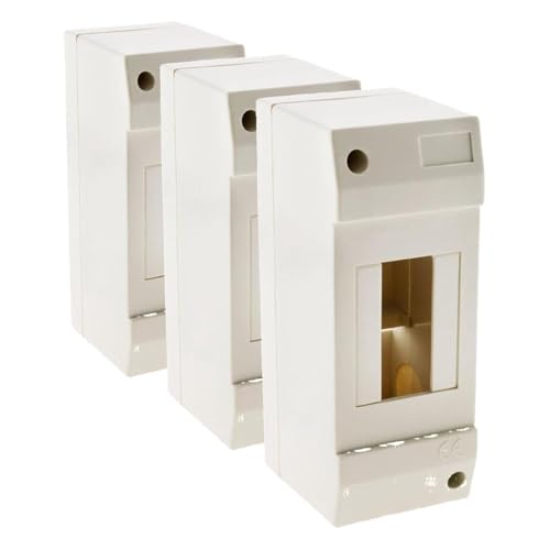 Coffret de distribution 2 modules à équiper - Zenitech (Lot de 3)