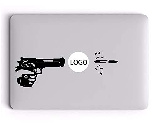 GADGETS WRAP Gun Shooting Funny Laptop Decal Sticker for Apple MacBook Decal Pro Air Retina 11 12 13 15 Inch Hp Computers Skin Notebook Decal (B084XMWJX7) Amazon Price History, Amazon Price Tracker