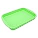 Allforhome 9 Inch Rectangle Silicone Cake Baking Molds Tray Nonstick Flexible Silicone Bakeware Pizza Moulds Cake Pans Soap DIY Molds Candy Bread Loaf Toast Molds Multifunction