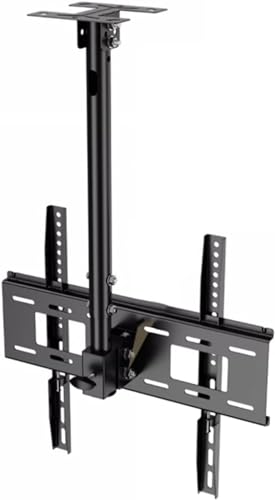 Support mural pour TV de plafond orientable et inclinable universel