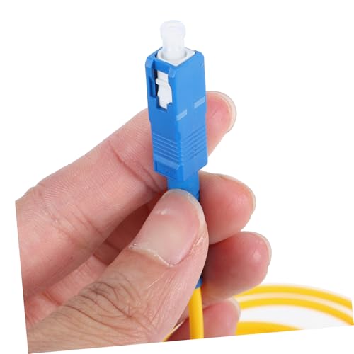 Conector de fibra para uso doméstico y proyectos con divisor óptico de 2 piezas 5