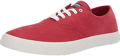 sperry red sneakers