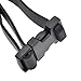 MOMOJIA Heavy Duty Rubber Strap Adjustable Diving Leg Strap with Fast Release Buckles for Diving Outdoor Cycling Rock Climbing