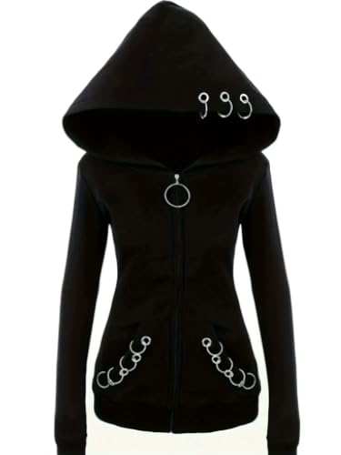 Sweat-shirt noir classique manches longues femme pour un confort quotidien