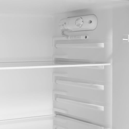 GE Gpv10fsnsb 24" Top Freezer Refrigerator With 9.93 Cu. Ft. Capacity 12v Dc Power Only LED Lighting And Adjustable Spillproof Glass Shelves In Stainless Steel And Black on Fridge.com - View 5