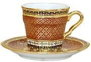 Square shap coffee cup Pikul-thong pattern Product of Thailand