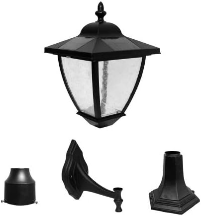 Nature PowerBayport Solar Lamp with 3 Mounting Options