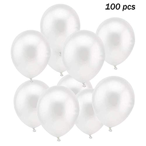 50 Palloncini Oro Metallic 10 Pollici – Compleanno, Matrimonio, Battesimo, Laurea – Lattice Lucido Per Addobbi