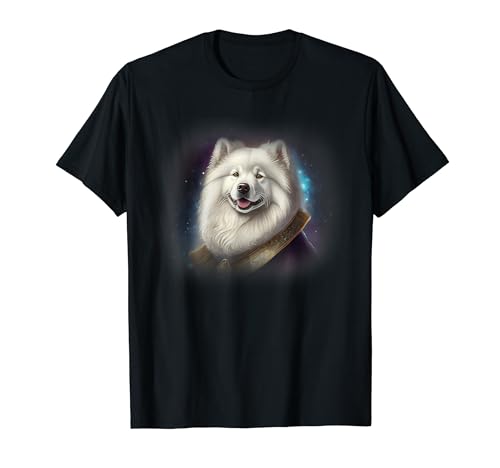 Samoyedo en el espacio Camiseta
