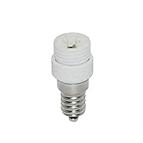 Voltaje de entrada: 100-240 V Portalámparas adaptador convertidor de E14 a G9-1 unidad