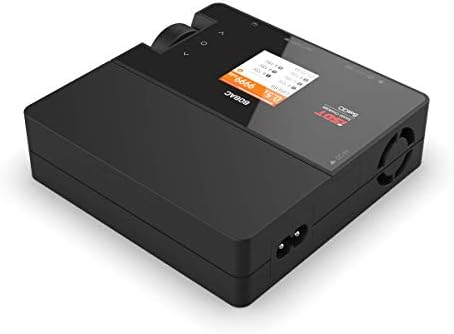 ISDT 608 AC Lipo Battery Charger,AC 50W/DC 200W Dual Mode RC Discharger/Charger with Detachable Power Supply,Smart Balance Charger for LiFe,Lilon,LiPo,LiHv 1-6S/Pb 1-12S/NiMH 1-16S Batteries