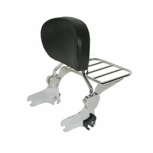 Dossier passager moto Touring Road King Street Glide 1997 2006 porte-bagages sissy bar arrière