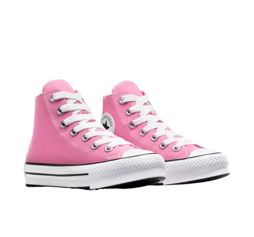Converse Chuck Taylor All Star EVA Lift Platform Sketch Big Kids High Top Sneaker (Pink/White/Black, US Footwear Size System, Big Kid, Numeric, Medium, 6.5)4
