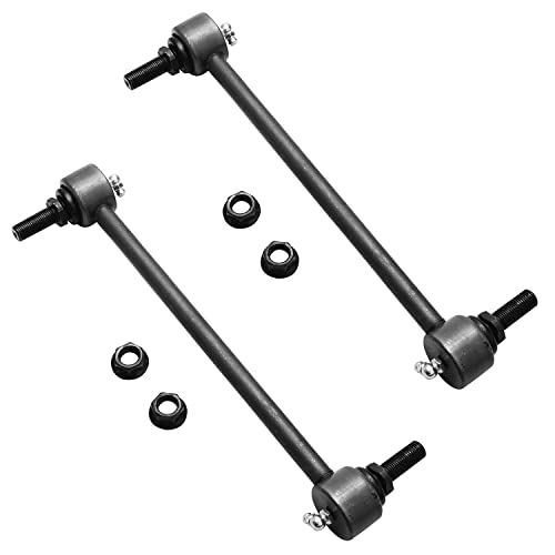 Image of Detroit Axle - AWD 3.0L Front Strut w /Coil Spring + Sway Bars Inner Outer Tie Rods Replacement for 2001-2003 Toyota Highlander - 8pc Set