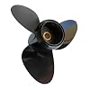 Al. Propeller 10 1/2x11 Compatible with OMC Johnson Evinrude 18-35 hp 175190 0175190