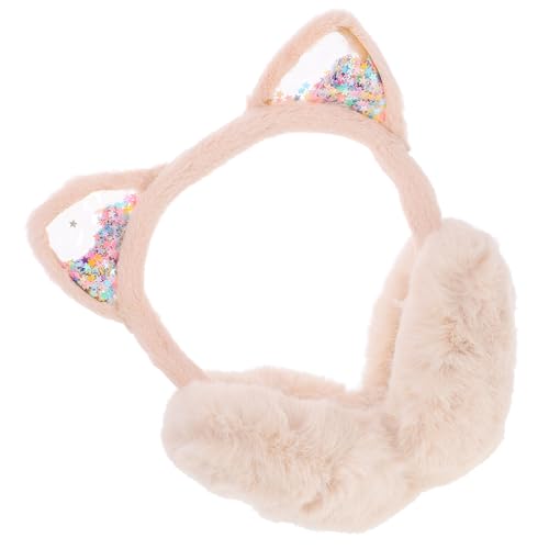Orejeras para niñas diseño de gato un regalo útil para proteger del frío