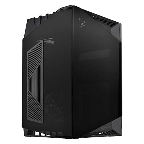 Caja PC Silverstone SST-LD03B-AF Lucid Mini Tower Mini-ITX con 3 vidrios templados tintados Cover