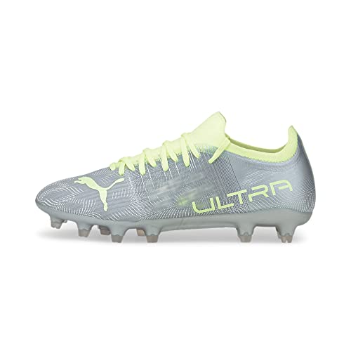 PUMA Womens Ultra 3.4 Firm Ground Soccer Cleats Cleated, Firm Ground - Silver