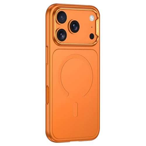 Coque Antichoc iPhone 17 Pro Max orange mat idéale pour le quotidien