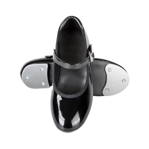 Dynadans Unisex-Child Slide Buckle Strap Tap Shoe Mary Jane Flat3