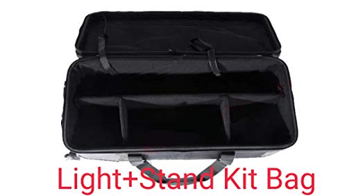 Image of VTS Waterproof Tripod Monopod Heavy Duty and Video DSLR Camera Trolley Bag for Complete KIT for Lens Accessories (Black)