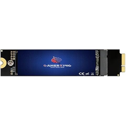 GAMERKING 1TB SSD Upgrade for 2010-2011 Apple MacBook Air A1369 (EMC 2392/2469), A1370 (EMC 2393/2471), High Performance Replacement Solid State Drive (MacOS Pre-Installed) Cover