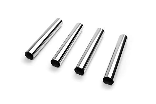 Fox Run 4509 Cannoli Forms, Tin-Plated Steel, Set of 4