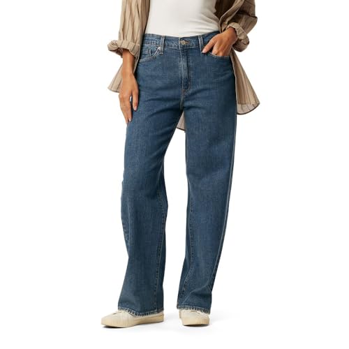 Levi Strauss Signature Gold Womens Heritage Original Wide Leg Jeans