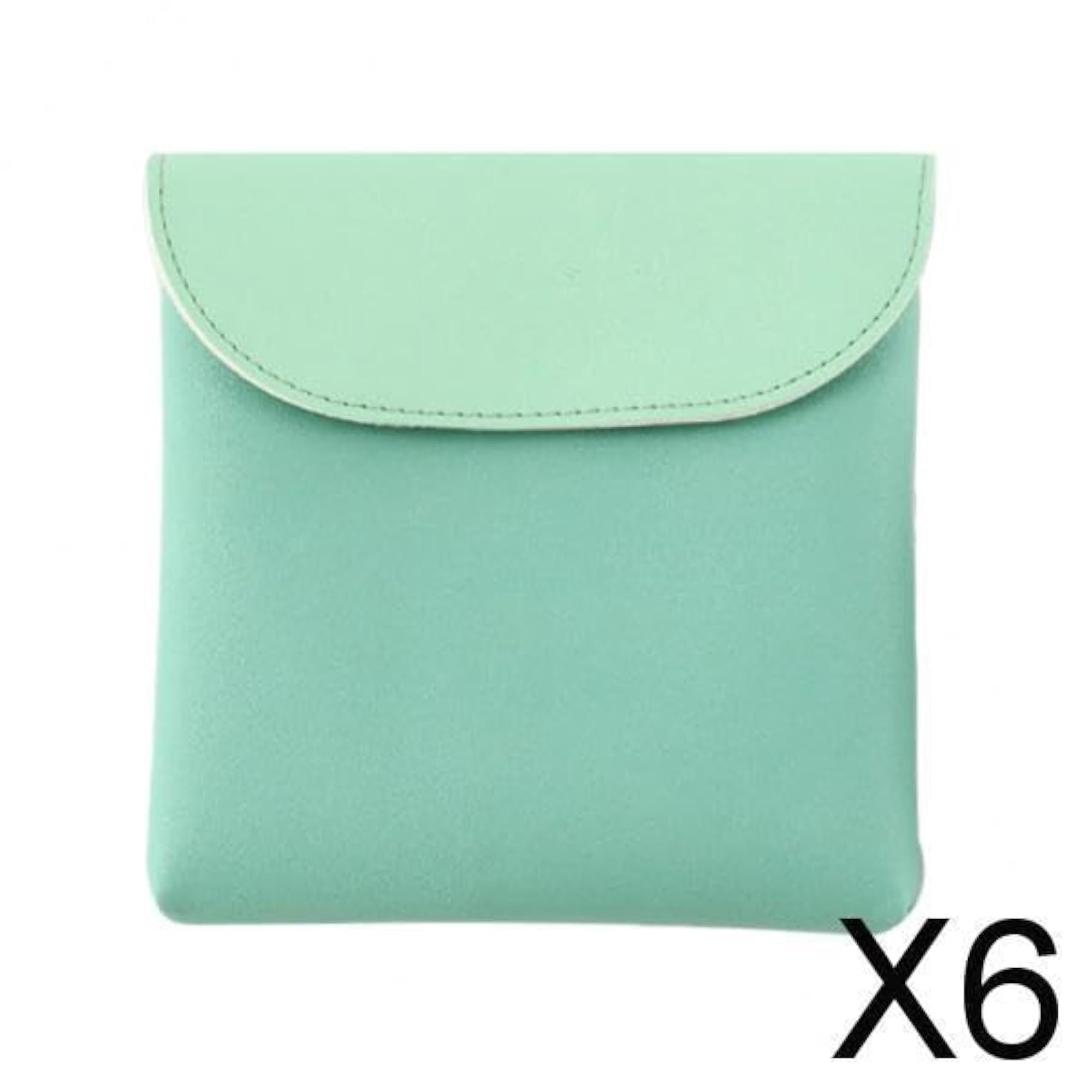 6xWomen Portable Sanitary Towel Bag Waterproof Storage