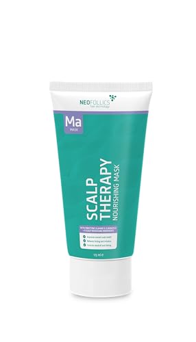 Neofollics Mascarilla para el cuero cabelludo - 175 ml - Limpia y calma el cuero cabelludo,...