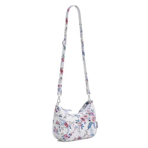 Image of Vera Bradley Women's Cotton Frannie Crescent Crossbody Purse